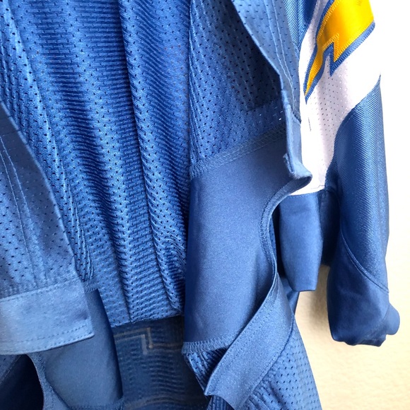 REEBOK Equipment NFL Sz 52 Stitched Jersey LaDainian Tomlinson #21 Chargers - Picture 7 of 16